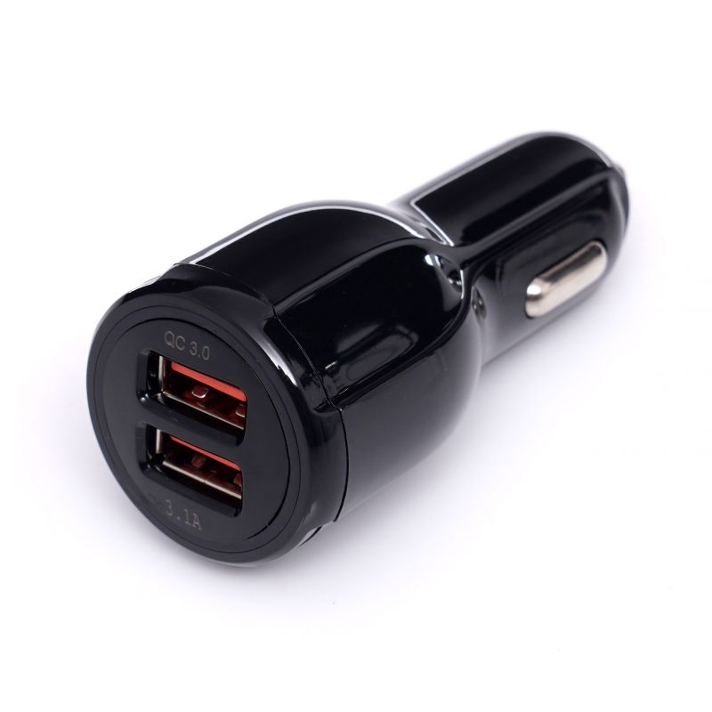 Autopunjač, BRZO PUNJENJE, 2 USB priključka | KD1235