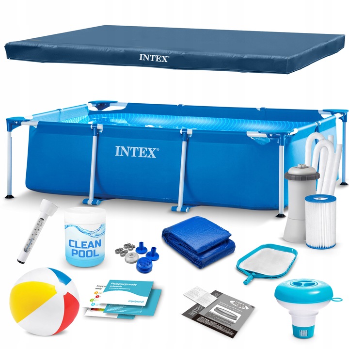 Pravokutni bazen s okvirom 15 u 1, 3 x 2 m | Intex