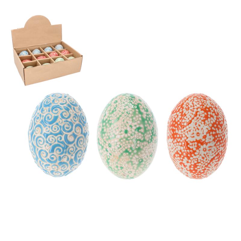 Farebné keramické vajíčka