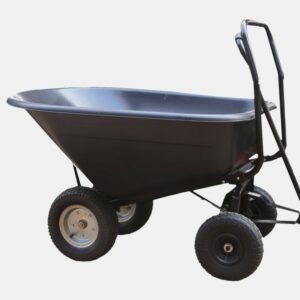 Záhradný sklápací vozík je určený na prepravu ľahkých ale aj ťažších nákladov do 300 kg. Konštrukcia vozíka je vyrobená z kvalitných komponentov.