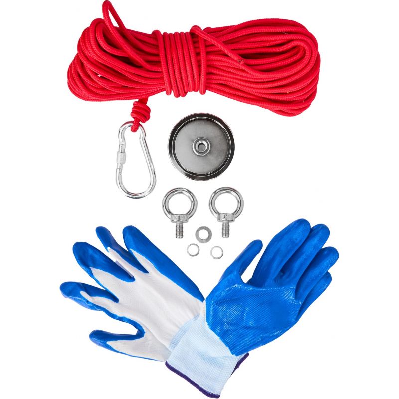 Neodimijski magnet KD10415 | rukavice i uže 140 kg