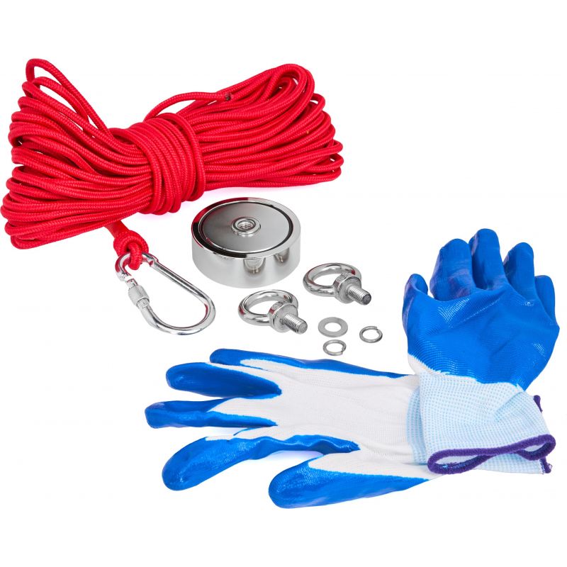 Neodimijski magnet KD10415 | rukavice i uže 140 kg - Image 2