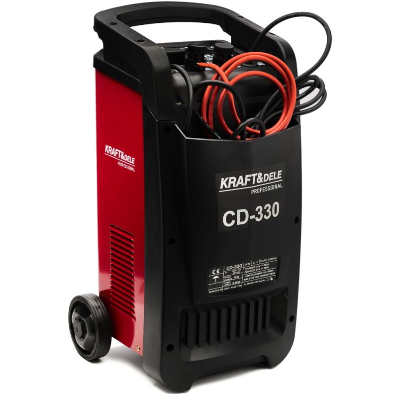 Punjač za automobilske akumulatore, 180A, 12/24V, 20-350Ah | KD1901 - Image 3