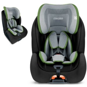 Ricokids autosjedalica crna i zelena | ISOFIX