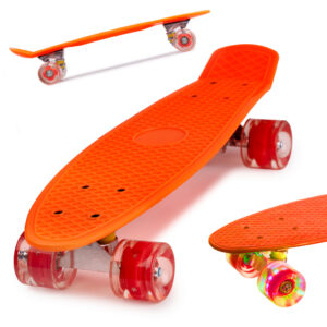 Pennyboard 56cm – LED kotači | naranča