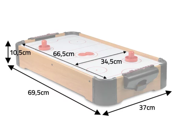 Stolni hokej na zrak, 70 x 38 x 12,5 cm | Air Hockey NS-426