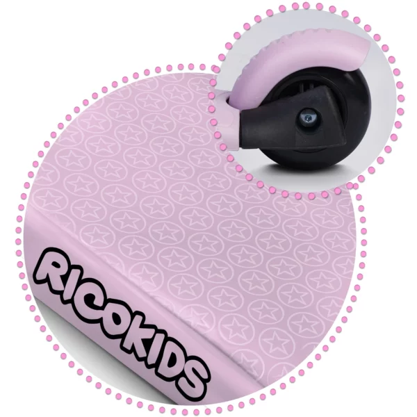 Romobil, ružičasto-crna, Ricokids Cubi| BCJ765501