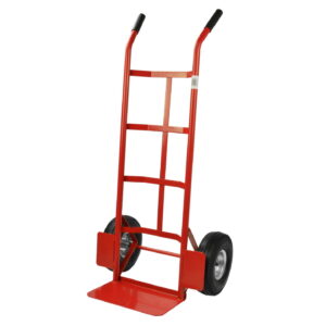 Transportna kolica, 200 kg, crvena | GEKO je savršen pomoćnik pri transportu raznih vrsta robe težine do 200 kg.