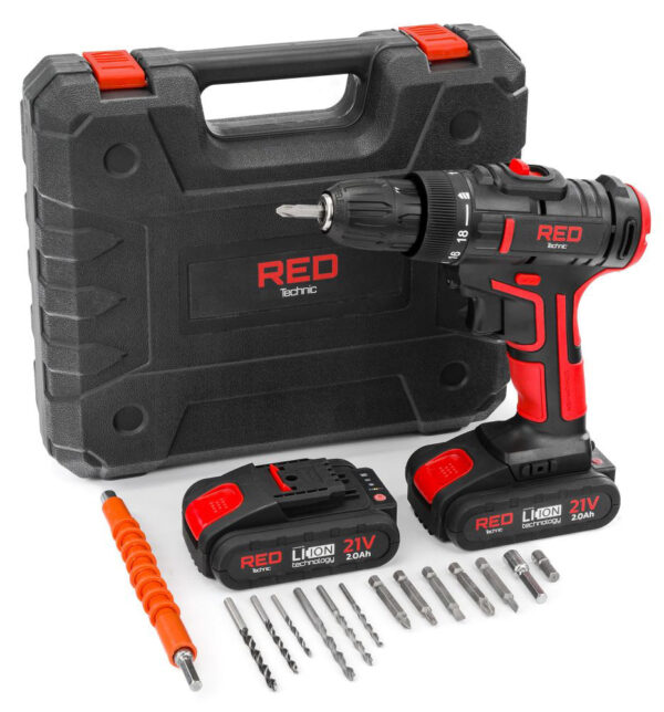 Akumulatorski odvijač RTWA0075, 21V | RED TECHNIC