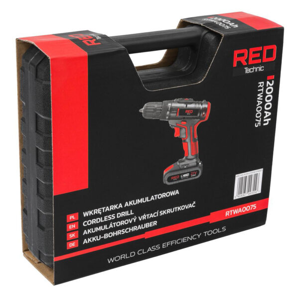 Akumulatorski odvijač RTWA0075, 21V | RED TECHNIC