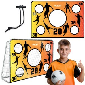 Nogometni list za trening, narančasti, 215 x 150 cm | Neo-Sport