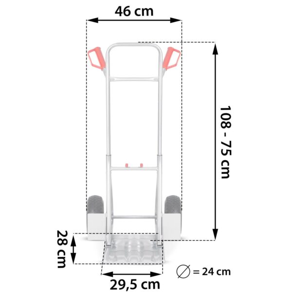 Transportna kolica HM-507, 150 kg | Humberg