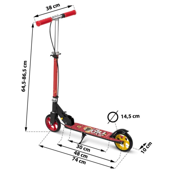 Dječji romobil Kodi, vatrogasci | Ricokids