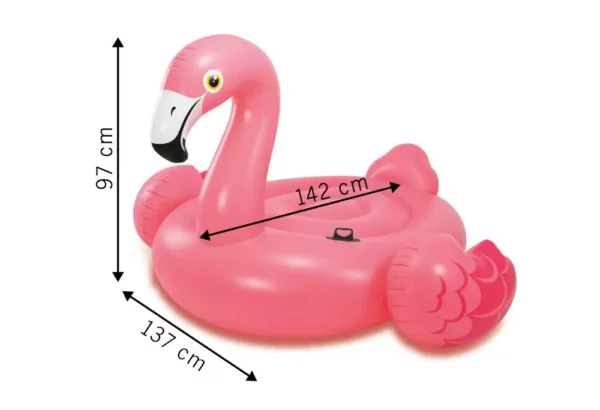 Flamingo madrac na napuhavanje - ružičasti 142 cm | Intex