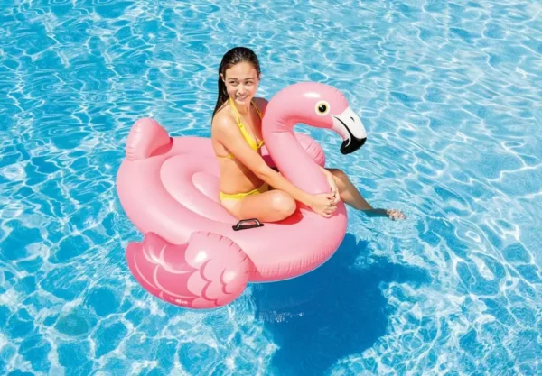 Flamingo madrac na napuhavanje - ružičasti 142 cm | Intex