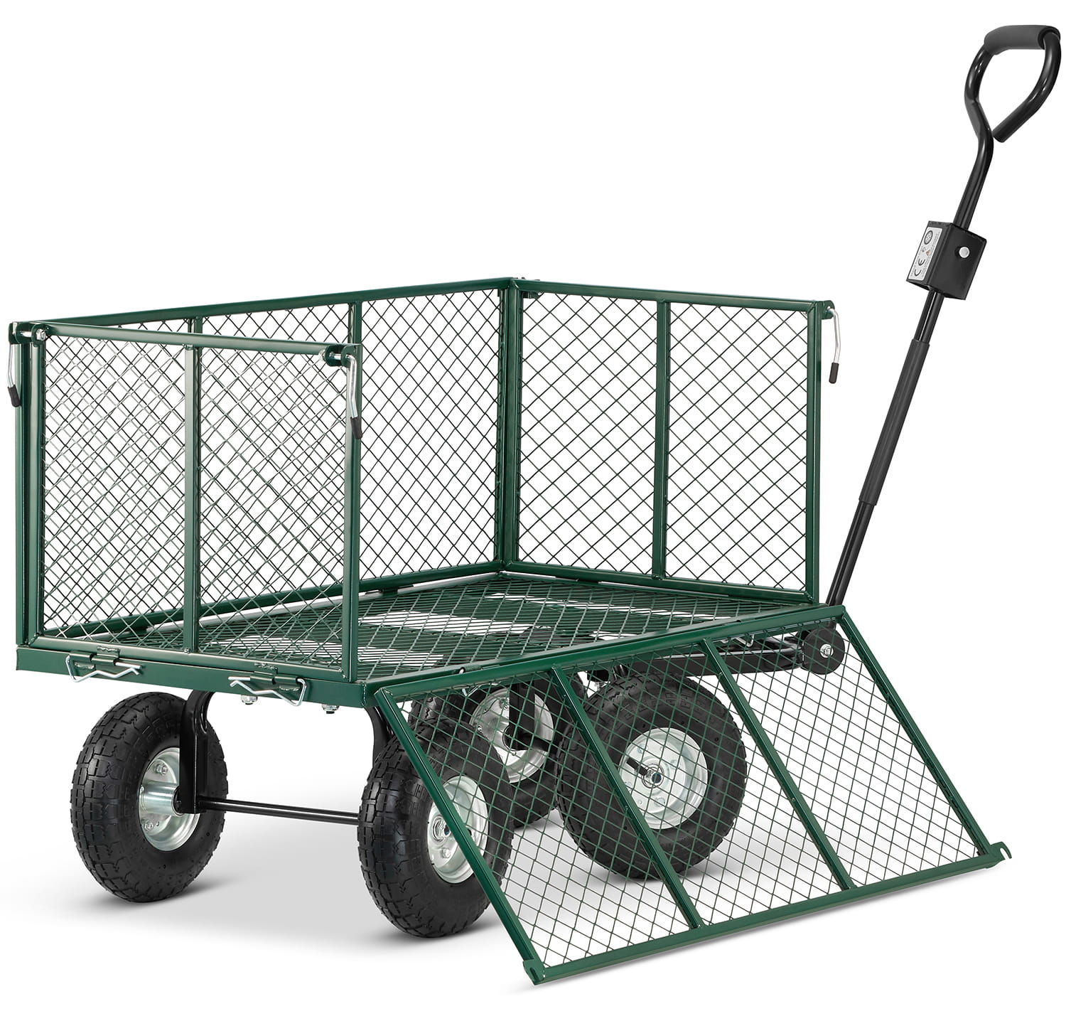 Vrtna transportna kolica - 450 kg | list s ručkama - Image 6