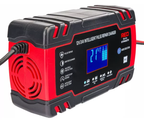 Mikroprocesorski punjač RTPM0079, 12V/24V | RED TECHNIC