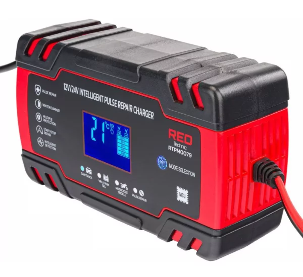 Mikroprocesorski punjač RTPM0079, 12V/24V | RED TECHNIC