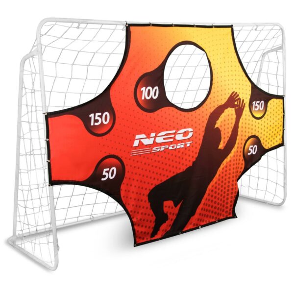 Nogometni gol, 245 x 155 x 80 cm + prostirka za gol | Neo-Sport