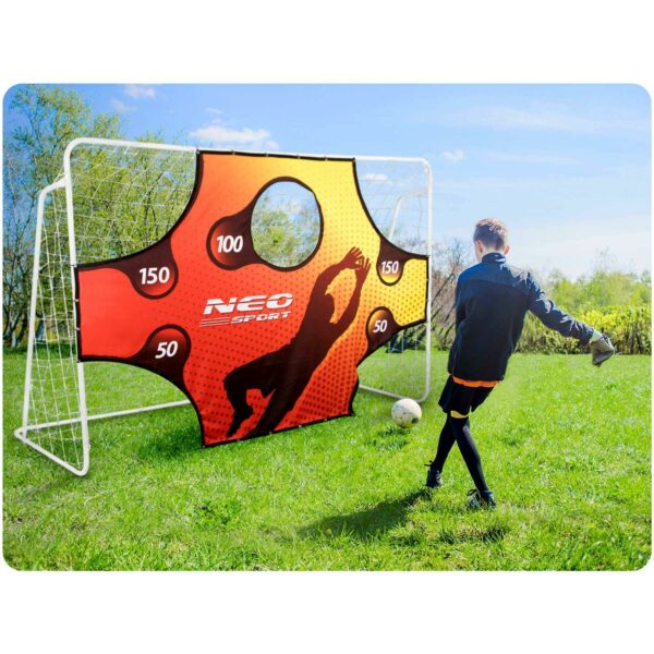 Nogometni gol, 245 x 155 x 80 cm + prostirka za gol | Neo-Sport