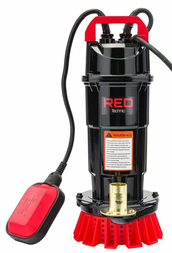 Potopna pumpa s plovkom RTPDW0073, 650W, 8000 l/h | RED TECHNIC