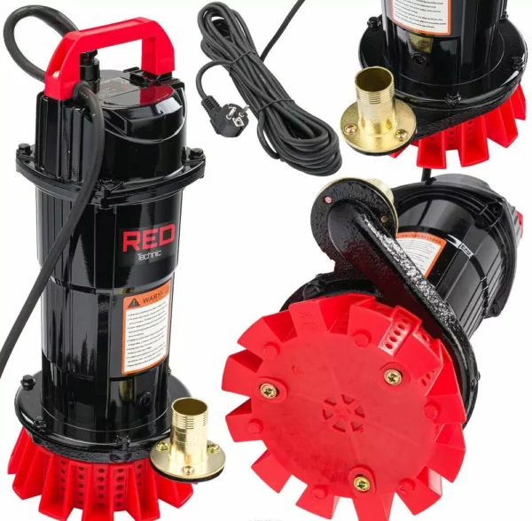 Potopna pumpa za vodu RTPDW0072, 650W, 8000 l/h | RED TECHNIC