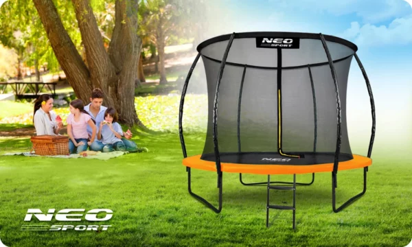 Vrtni trampolin s ljestvama 252 cm Neo-Sport