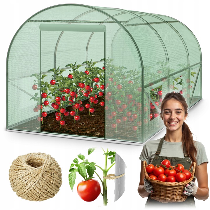 Sadilja za vrtnu foliju 2x3m, zelena | 6m2