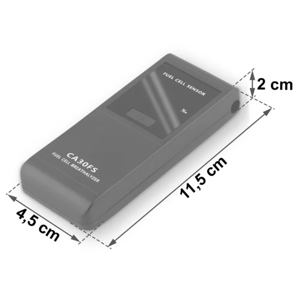 Elektrokemijski alkotester + nastavci za usta | CA 30FS