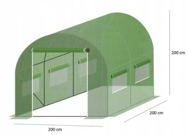 Konstrukcija na stablu od folije, 2 x 2m | Gardenline