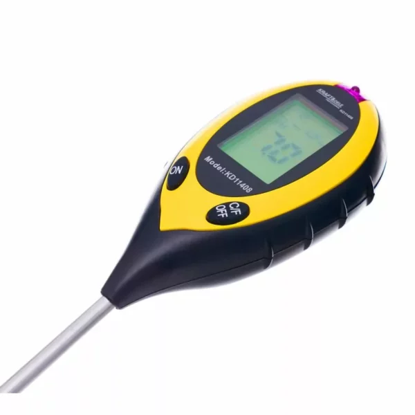 Mjerač kiselosti tla - PH tester, 4 u 1 | KD11408