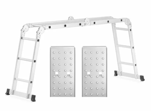 Skela s ljestvama s platformom, 4x3 | 150 kg