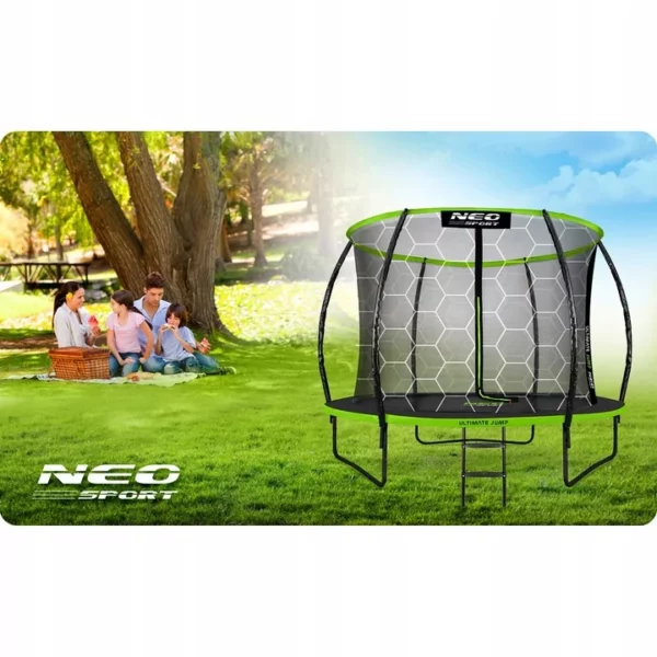 Vrtni trampolin, profilirani, 312 cm | Neo-Sport