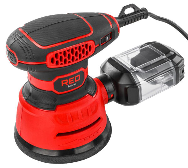 Ekscentrična brusilica s regulacijom RTSMO0121, 1100 W | RED TECHNIC