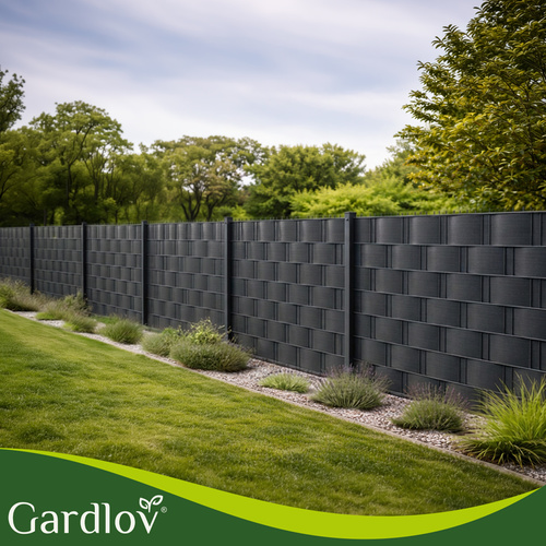 Traka za ogradu, 19cmx35m, 630g/m2, antracit | Gardlov - Image 10