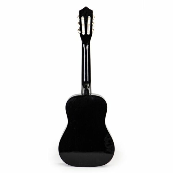 Dječja drvena gitara, 6 žica, crna | ECOTOYS - Image 5