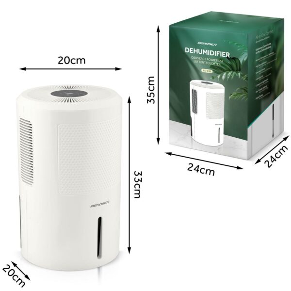 Odvlaživač zraka BD-530, 60W, bijeli | Berdsen - Image 2