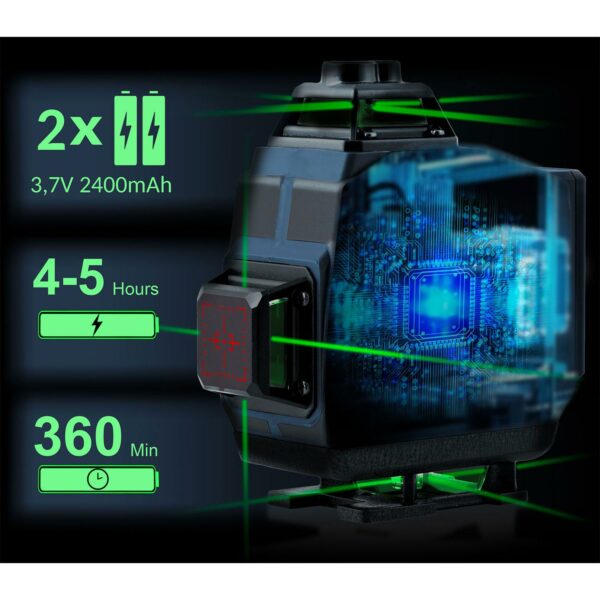 Križni laser sa stativom HM-170 | Humberg - Image 13