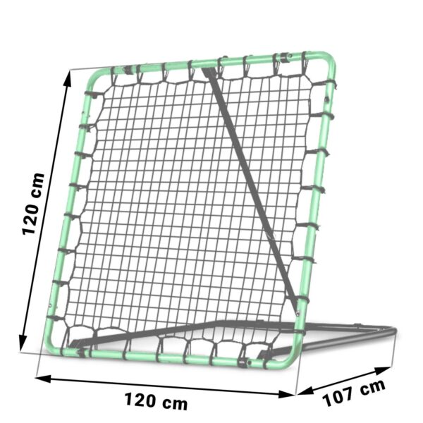 Gol za trening, 120x120cm, zeleni | Neo-Sport - Image 5