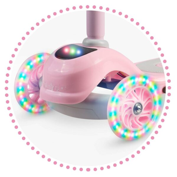 Romobil Piko, 3 kotača, roza | Ricokids - Image 12