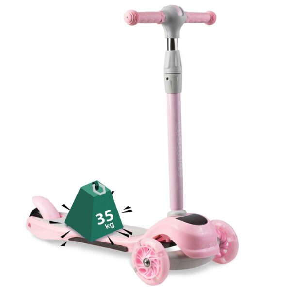 Romobil Piko, 3 kotača, roza | Ricokids - Image 4