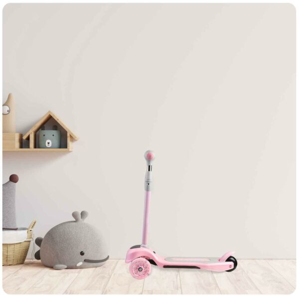 Romobil Piko, 3 kotača, roza | Ricokids - Image 13