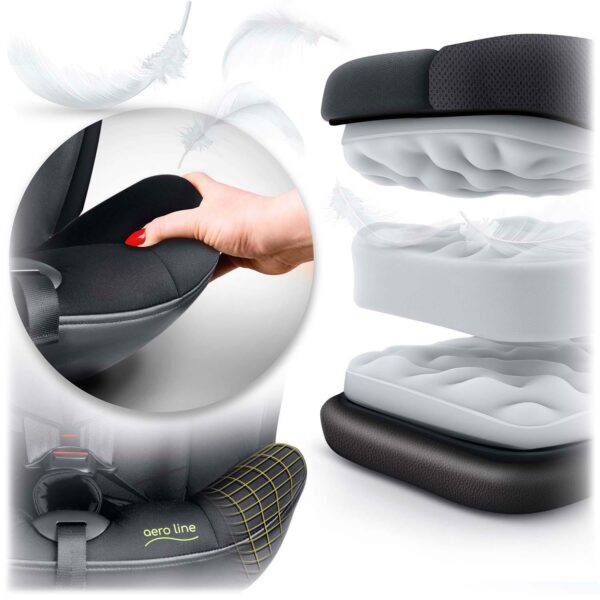 Autosjedalica ISOFIX, 0-36kg, crna | Nukido Prestige - Image 13