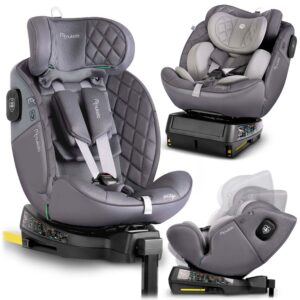 Autosjedalica ISOFIX, 0-36kg, siva | Nukido Prestige