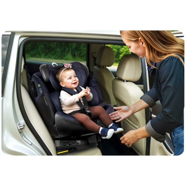 Autosjedalica ISOFIX, 0-36kg, tamnoplava | Nukido Prestige - Image 14