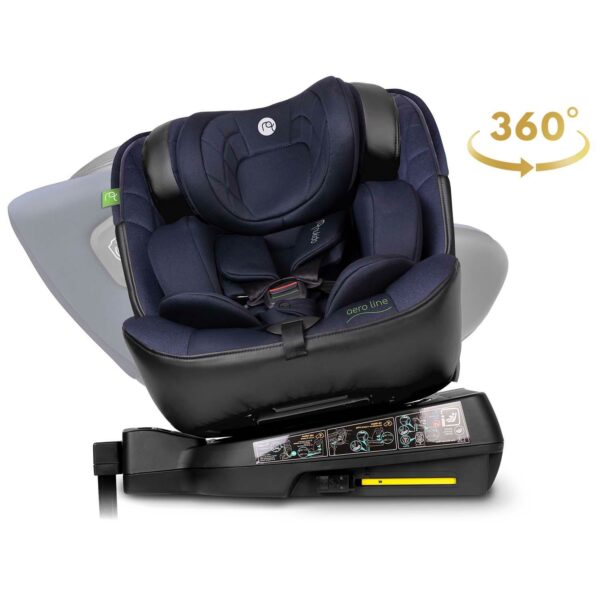 Autosjedalica ISOFIX, 0-36kg, tamnoplava | Nukido Prestige - Image 5