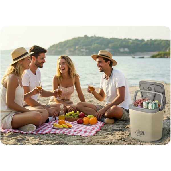 Prijenosni hladnjak Icemax, ECO, 26L, bijeli | Berdsen - Image 11