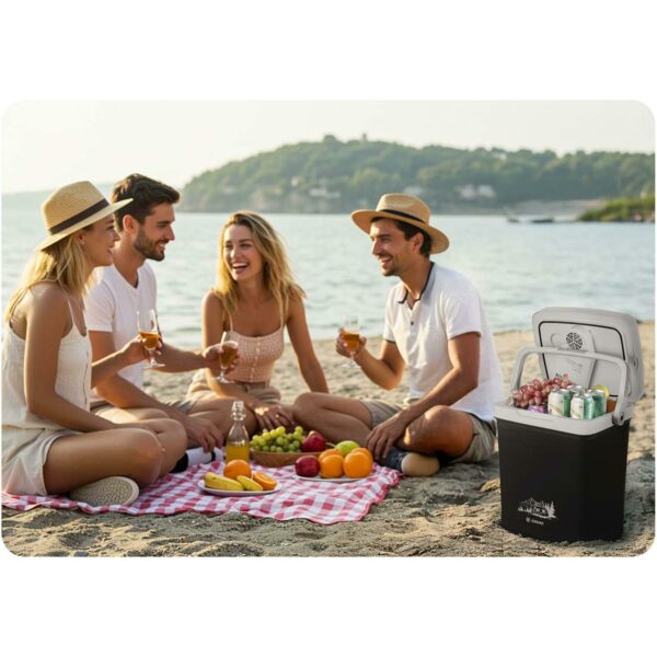 Prijenosni hladnjak Icemax, ECO, 26L, crni | Berdsen - Image 11
