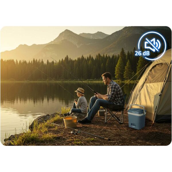 Prijenosni hladnjak Icemax, ECO, 26L, plavi | Berdsen - Image 11