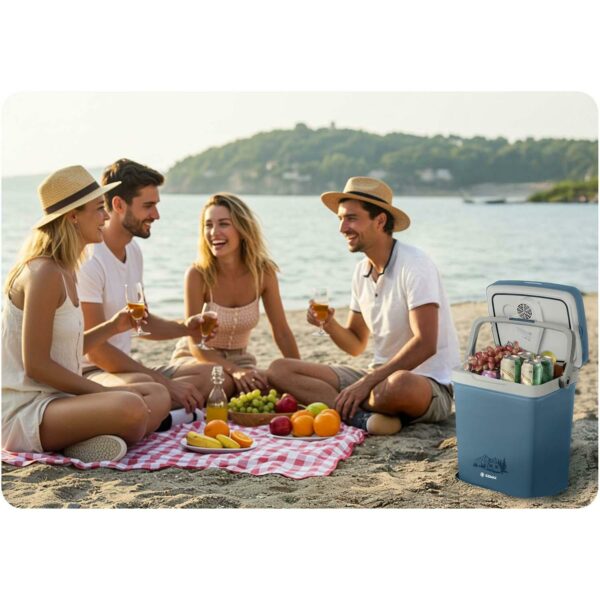 Prijenosni hladnjak Icemax, ECO, 26L, plavi | Berdsen - Image 12